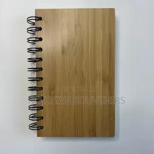 Bamboo Hardcover A5 Dairy With Spiral Binding