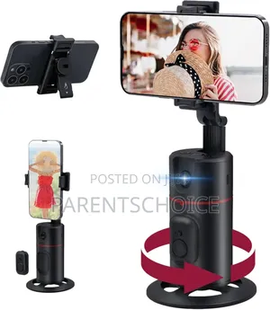 Auto Face Tracking Tripod 360 Rotation Auto Tracking Phone Holder