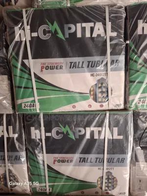 12v/240ahs Hi-Capital Tall Tubular Battery