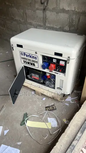 Perkins Three Fees 15kva Soundproof