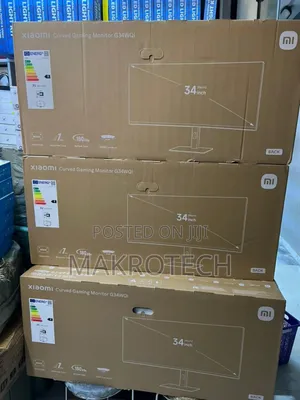 Xiaomi 34-Inch G34wqi Curved Gaming Monitor, 180hz Refresh Rate,