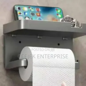 High Quality Tissue Holder With Phone Rack