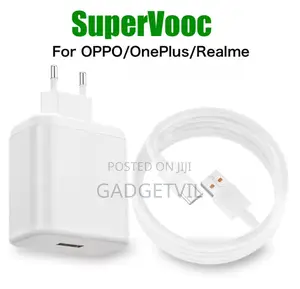 Oppo 65w Eu Plug Genuine Supervooc Charger