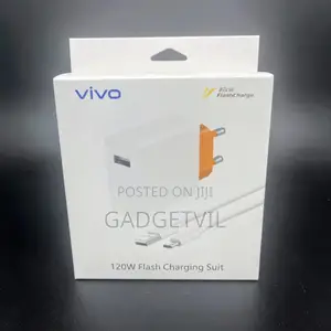 120w Eu Plug Genuine Super Flashcharge Charger for Vivo Smartphones