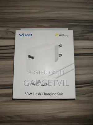 Vivo 80w Eu Plug Genuine Super Flashcharge Charger