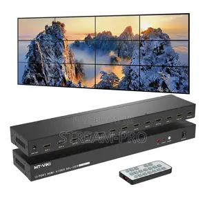 12 Ports Hdmi Video Wall Controller 1080p 60hz With Ir