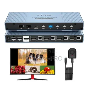 Seamless 30hz Hdmi Quad Multiviewer 4×1 W/Pip Pop Kvm Switch