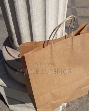 Premium Quality Brown A5 Kraft Paper Bag Landscape 110gsm
