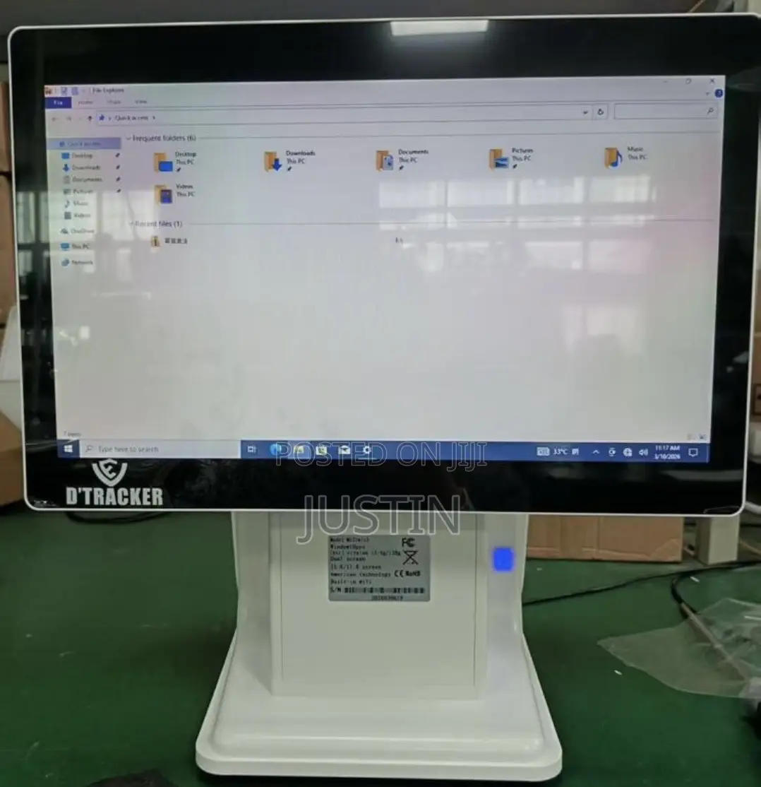D’Tracker Core I5 8gb 128gb Double Touch Screen System