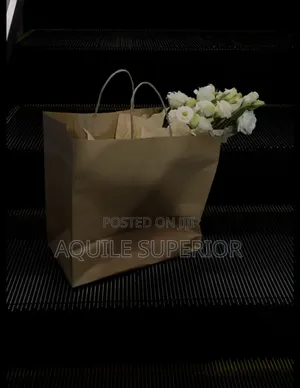 A5 Landscape Paper Bag 60gsm No Print Light Weight