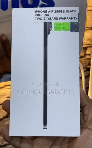 New Apple iPhone Air 256 GB Black