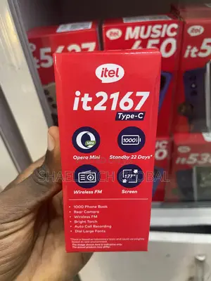 New Itel it2166 Black