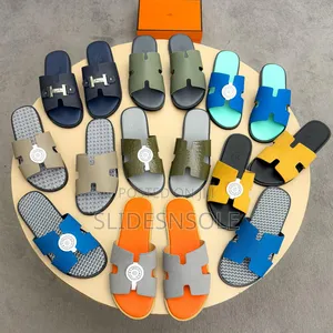 Luxury H-Inspired Slide Sandals