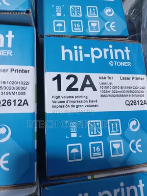 Hii-Print 12a Toner Cartridges