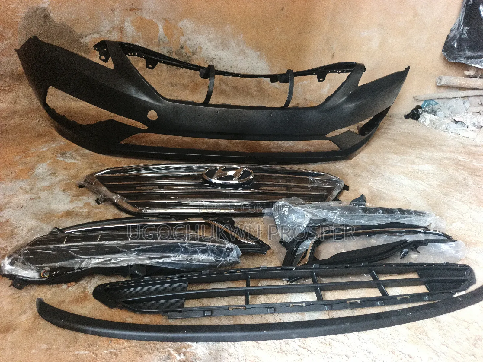 Complete Front Bumper Sonata 2015-2017