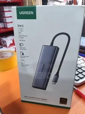 Ugreen Type-C to Usb 9 in 1 Multi Function Adapter 60hz