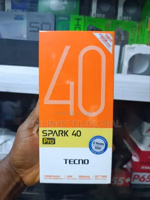 New Tecno Spark 40 128 GB Orange