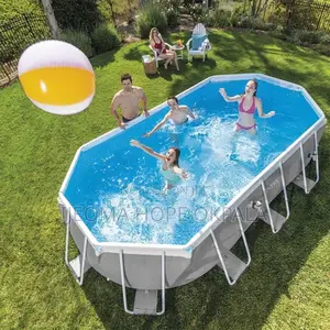 Intex 26796 Prism Frame Oval Pool Set (503x274x122cm