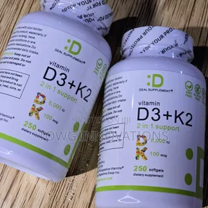 Vitamin D3 5,000iu/ 200mcg 250 Softgel