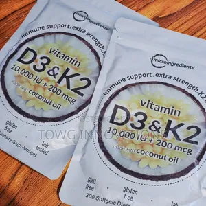 Vitamin D3 10,000/ 200mcg 300 Softgel