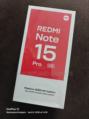 New Xiaomi Redmi Note 15 Pro+ 256 GB Black