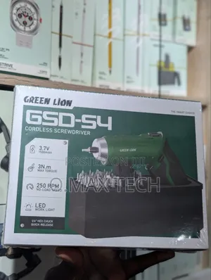 Green Lion GSD-54 Cordless Screwdriver