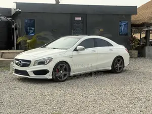 Mercedes-Benz CLA-Class AMG CLA 45 4MATIC Sedan 2015 White