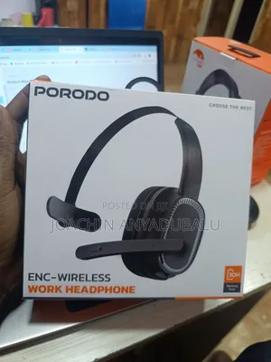 Enc Wireless Bluetooth Work Headphones With Mic / Noise Cancellation