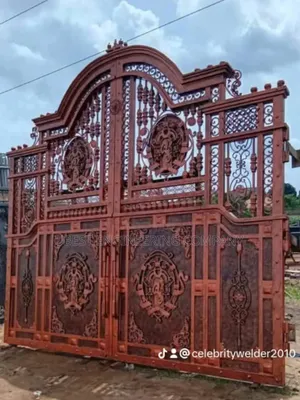 Foreign Wrought Iron Steel Gate