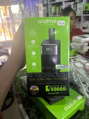 Oraimo Powerjet 501 50000mah 85w Fast Charging Power Banks