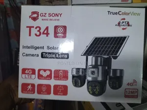 4g T34 Intelligent Solar PTZ Camera.