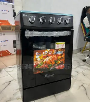 Boscon 3 Gas and One Electric Cooker Standing Burner
