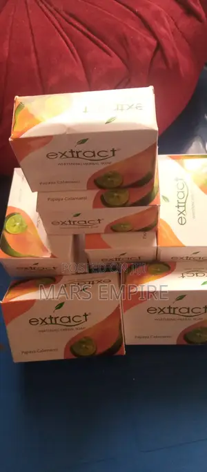 Papaya Extract Whitening Soap With Calamansi