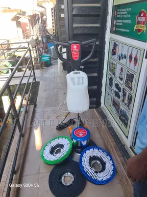 Electric Floor Scrubbing Machine