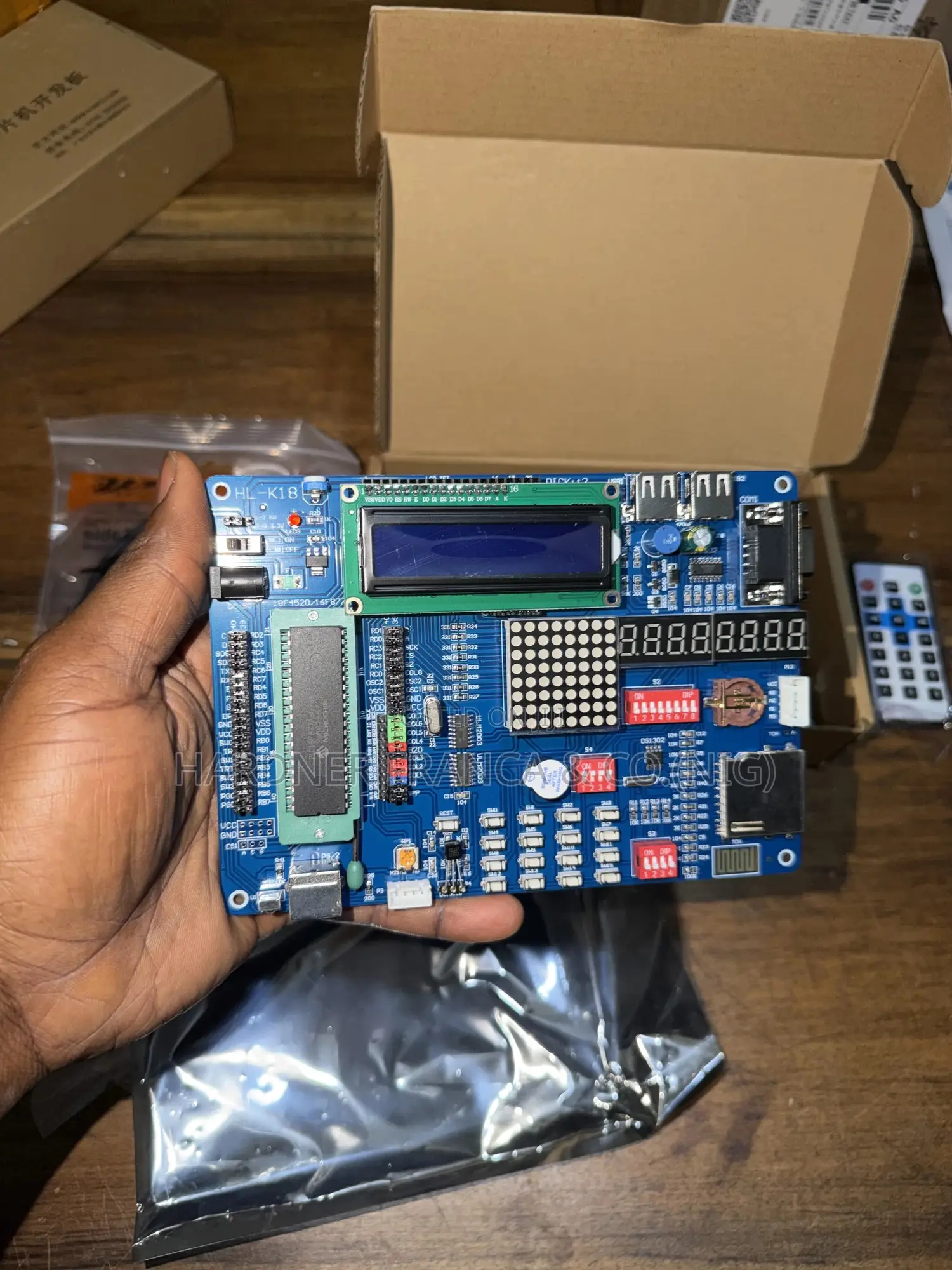 Pic Microcontroller Development Iot Kit (Pic16f877a)