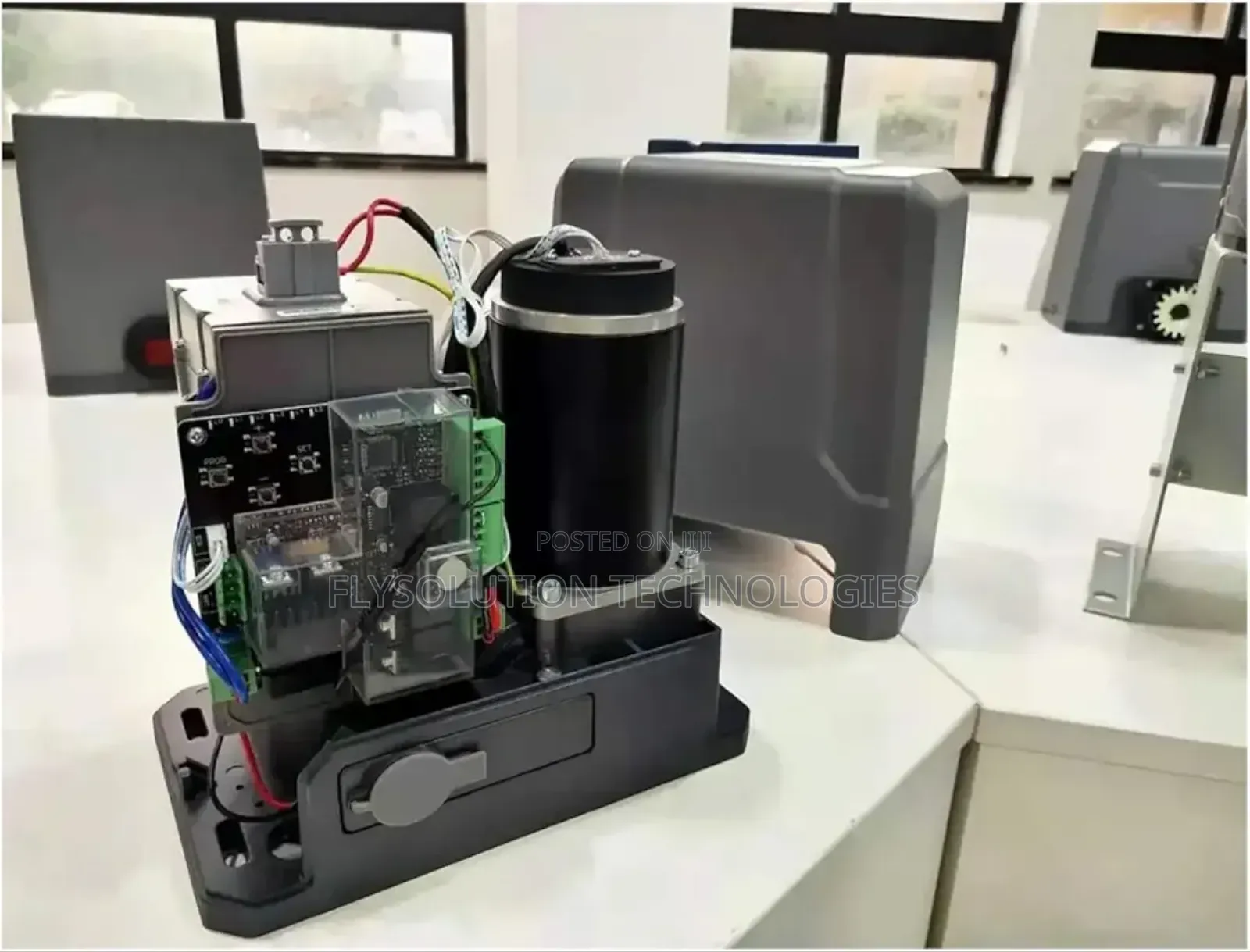24v Dc Inbuilt Battery Gate Opener Kit Sliding Automatic Machine