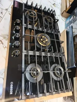 Original Bosch 90cm Built-in Premium Quality Luxury 5 Burners Gas Hob