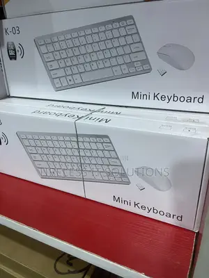 Mini Wireless Keyboard and Mouse