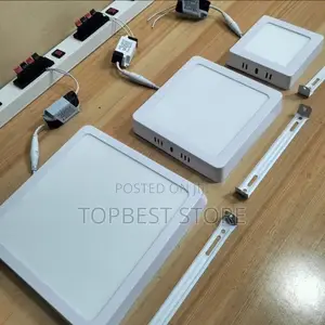 Led Panel Light –Surface Mounted 6w • 12w • 18w • 24w Round Square
