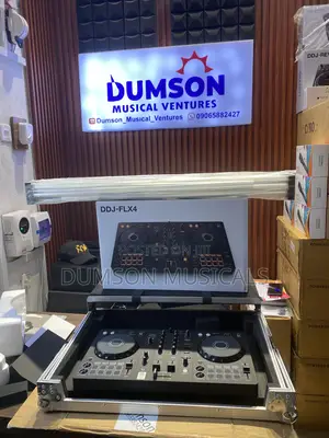 Dj Flx4 Controller, Dj Box 3 Leg Dj Stand