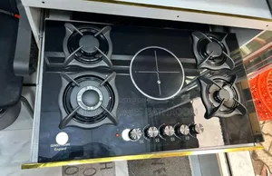 Premium 5-Burner Hybrid Gas and Infrared Built-in Hob