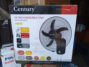 Century 18-Inch Rechargeable Wall Fan With Remote | FRCB-45
