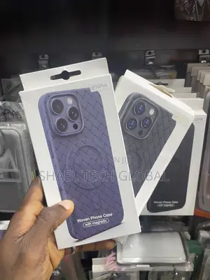 iPhone 16plus Woven Magnetic Pouch/Case
