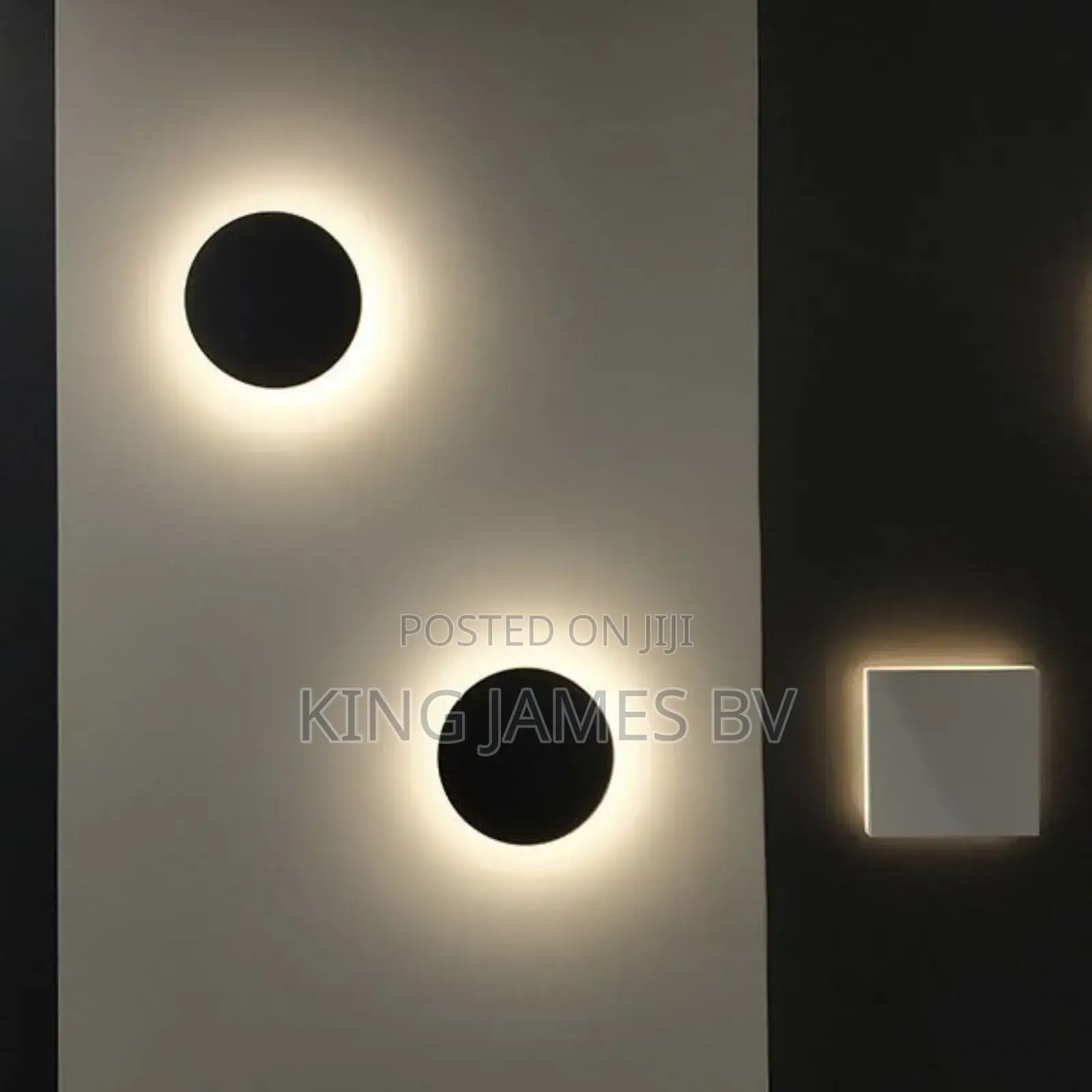 Round Led Shadow Wall Light