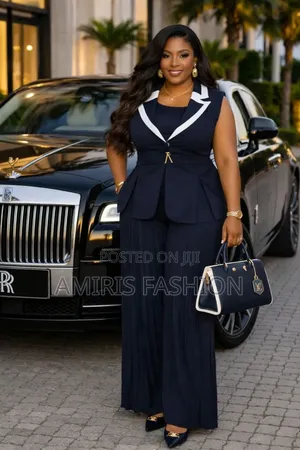 Beautiful Two-Piece Palazzo Trousers