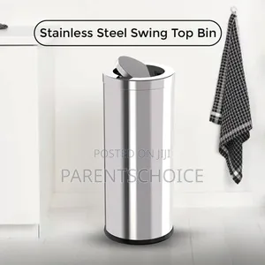 Stainless Steel Coated Swing Bin - 10l,/ 25l,/ 30l / 45l