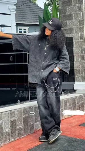 Quality Two-Piece Baggie Jeans