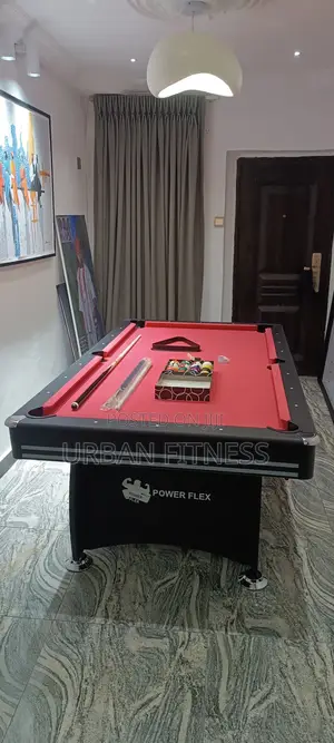 7ft Red Top 3 in 1 Snooker Board