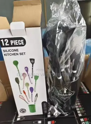 12pc Quality Silicon Nonstick Spoon Set