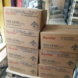 2.56kwh Hzsolar 24v Lithium Ion Battery